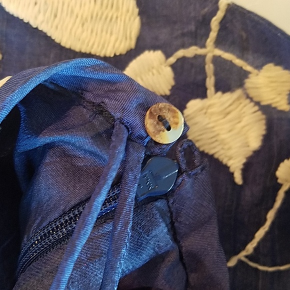 Marianne Kooimans Silk embroidered vintage skirt - Picture 5 of 6